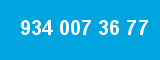 934 007 36 77 934 007 36 77